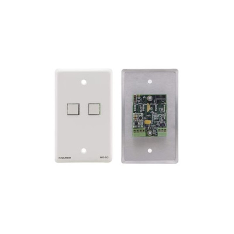 KRAMER CONTROL WALL PLATE – RS-232 & IR CONTROLLER - RC-2C/EU(W)-86 (85-70842290)