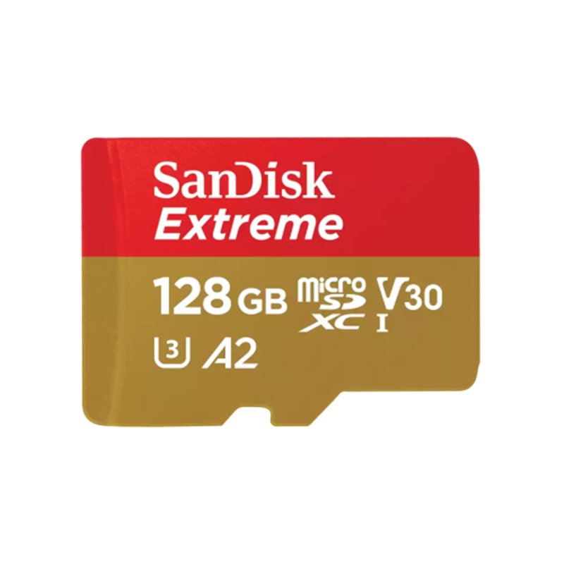 SanDisk Extreme 128 GB MicroSDXC UHS-I Clase 10