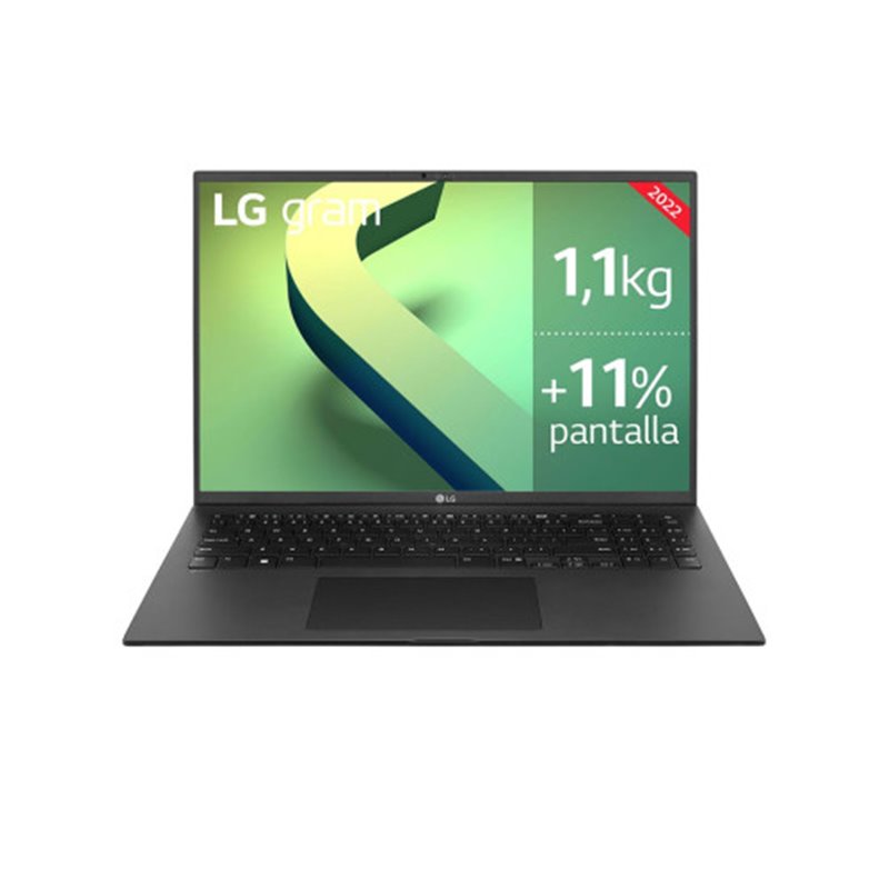 LG 16Z90Q-G.AD78B ordenador portatil i7-1260P Portátil 40,6 cm (16") WQXGA Intel® Core™ i7 32 GB LPDDR5-SDRAM 1000 GB SSD Wi-Fi 