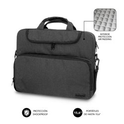 AIR PADDING LAPTOP BAG 15,6" DARK GREY