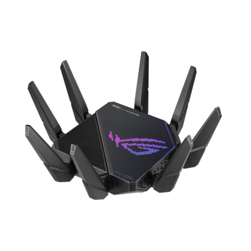 ASUS 90IG0720-MU2A00 router inalámbrico Gigabit Ethernet Tribanda (2,4 GHz/5 GHz/5 GHz) Negro