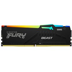 MEMORIA KINGSTON FURY BEAST RGB DDR5 8GB 5200MT/S  CL40  KF5