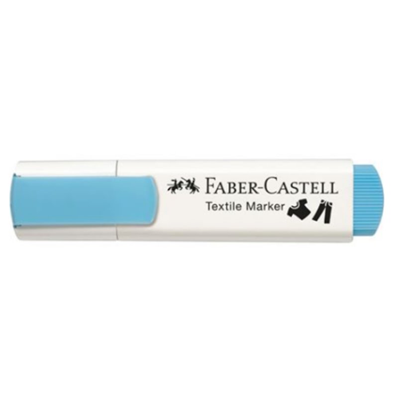 BLÍSTER CON 5 MARCADORES TEXTILES COLORES BABY-PARTY FABER CASTELL 159530