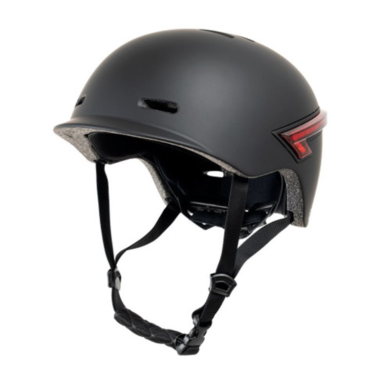 YOUIN CASCO CON LED TRASTERO Y MANDO BLUETOOTH – L NEGRO