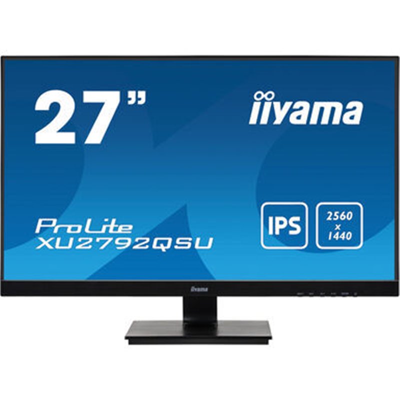 iiyama ProLite XU2792QSU-B1 pantalla para PC 68,6 cm (27") 2560 x 1440 Pixeles WQXGA LED Negro