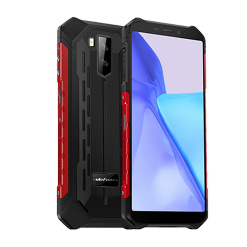 Ulefone Armor X9 Pro 14 cm (5.5") SIM doble Android 11 4G MicroUSB 4 GB 64 GB 5000 mAh Negro, Rojo