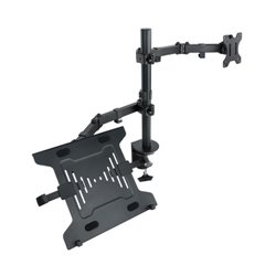 TooQ Soporte de mesa para pantalla 13"-32" y portátil