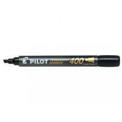 MARCADOR PERMANENTE PUNTA BISELADA SCA-400 NEGRO PILOT SCA-400-B