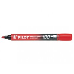 MARCADOR PERMANENTE PUNTA CONICA SCA-100 ROJO PILOT SCA-100-R