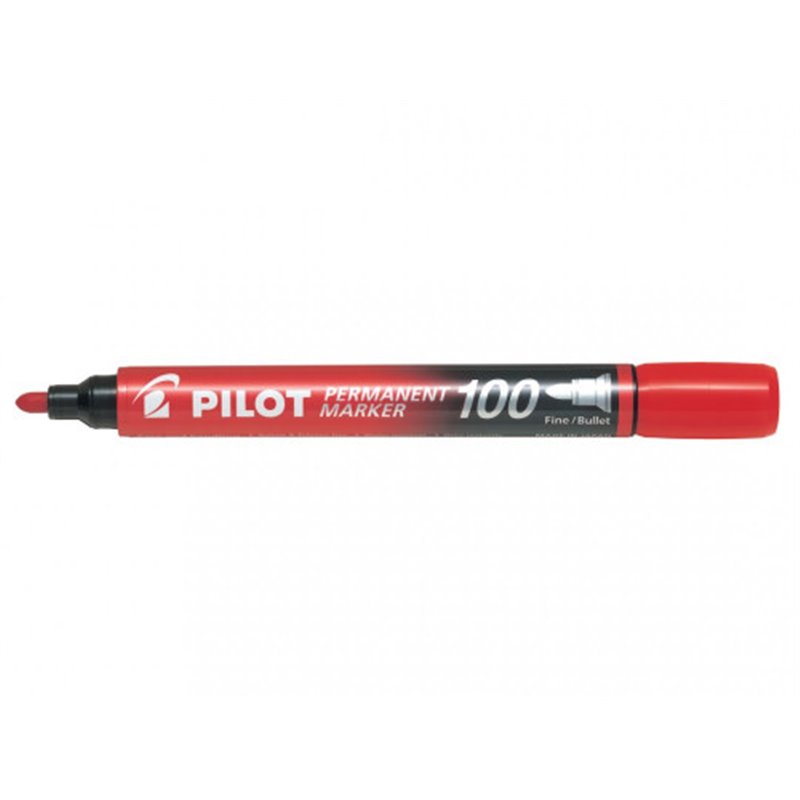 MARCADOR PERMANENTE PUNTA CONICA SCA-100 ROJO PILOT SCA-100-R