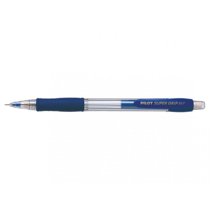 PORTAMINAS SUPERGRIP H-187 SUPERGRIP CUERPO AZUL 0,7MM PILOT H-187-SL-L