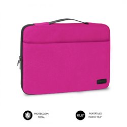 SUBBLIM Funda Ordenador Elegant Laptop Sleeve 15,6" Pink