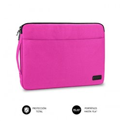 SUBBLIM Funda Ordenador Urban Laptop Sleeve 15,6" Pink