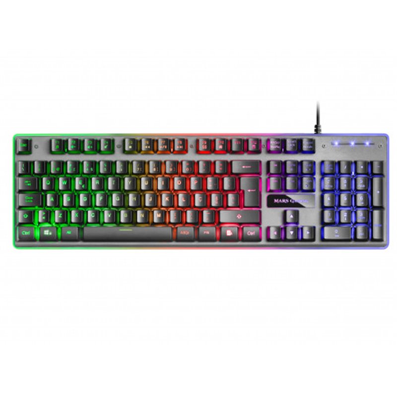 Mars Gaming MK220 Teclado Gaming H-Mech FRGB Antighosting Portugués