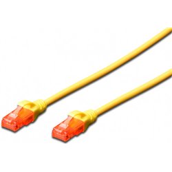 Ewent EW-6U-005 cable de red Amarillo 0,5 m Cat6 U/UTP (UTP)