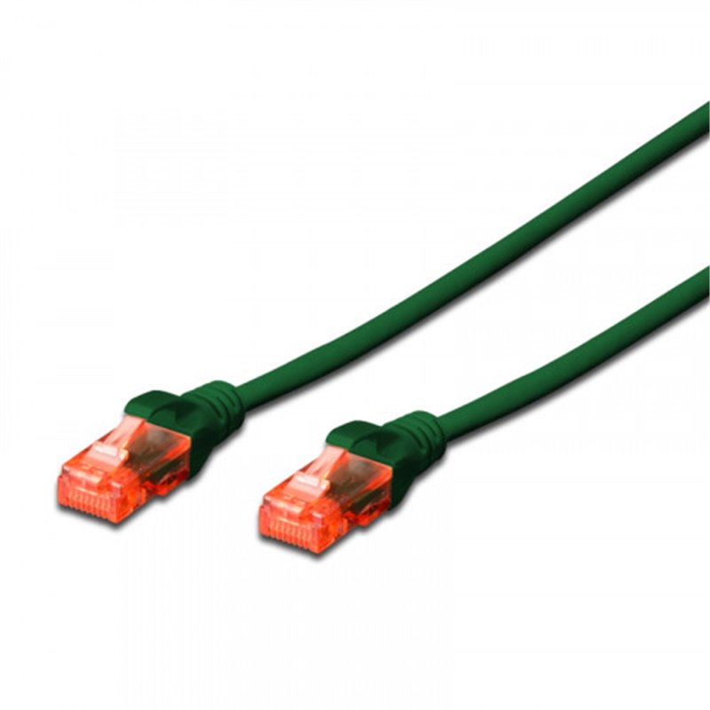 Ewent EW-6U-020 cable de red Verde 2 m Cat6 U/UTP (UTP)