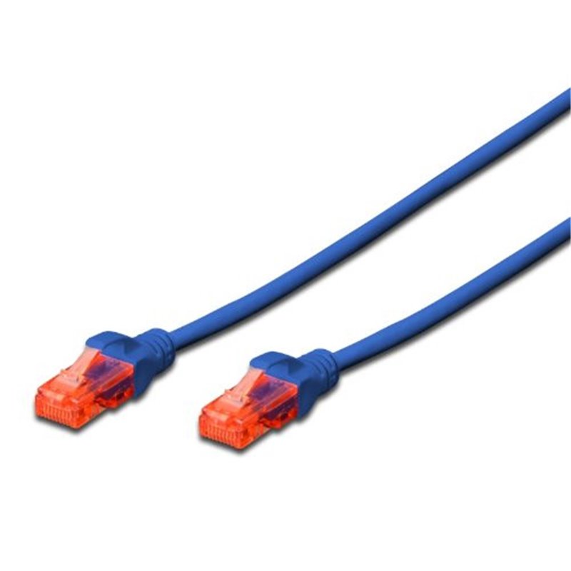 Ewent EW-6U-050B cable de red Azul 5 m Cat6 U/UTP (UTP)