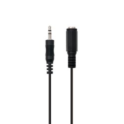 Ewent EC1650 cable de audio 2 m 3,5mm Negro