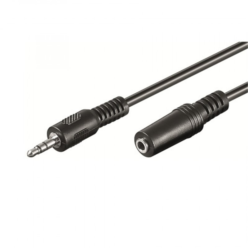 Ewent EW-220200-030-N-P cable de audio 3 m 3,5mm Negro