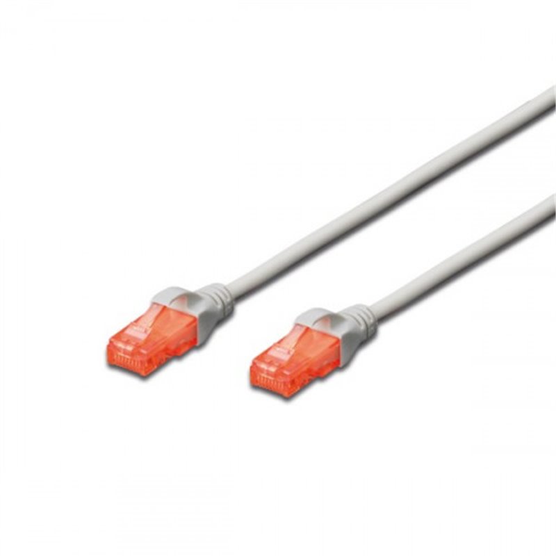 Ewent EW-6U-200 cable de red Gris 20 m Cat6 U/UTP (UTP)