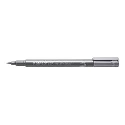 Staedtler 8321 marcador 1 pieza(s) Punta de pincel Plata