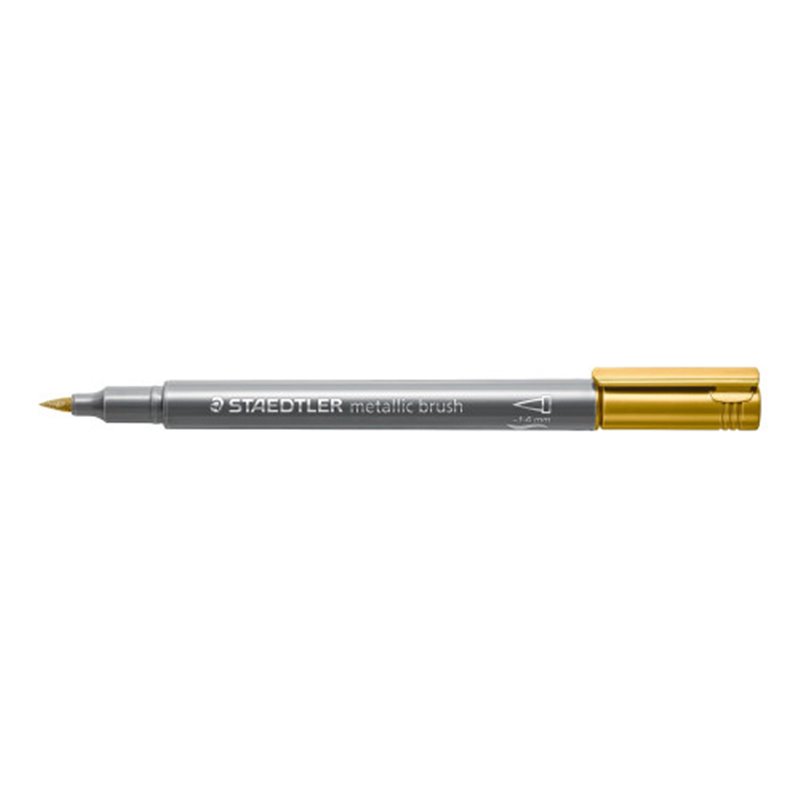 Staedtler 8321 marcador 1 pieza(s) Punta de pincel Oro