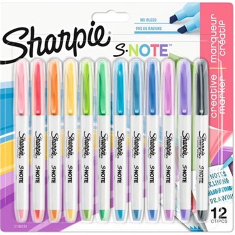 Sharpie 2138233 marcador permanente Multicolor 12 pieza(s)