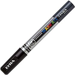 MARCADOR PERMANENTE MARK ALL NEGRO 0,7 MM  LYRA GROOVE L6800099