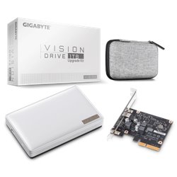 Gigabyte Vision Drive 1TB Upgrade Kit 1000 GB Negro, Blanco