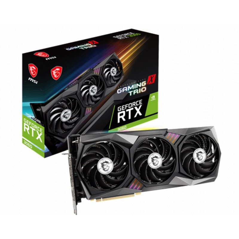 MSI GeForce RTX 3060 GAMING X TRIO 12G NVIDIA 12 GB GDDR6