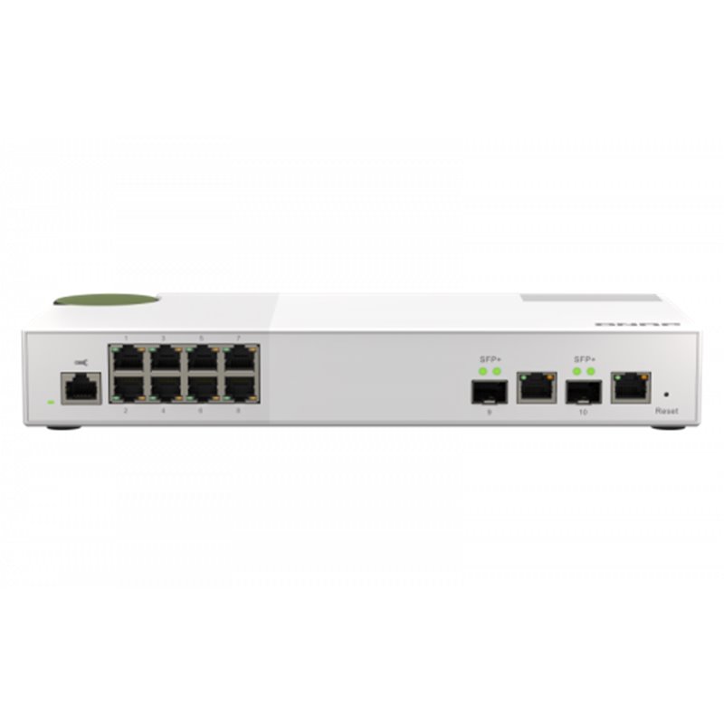 QNAP QSW-M2108-2C switch Gestionado L2 Gris