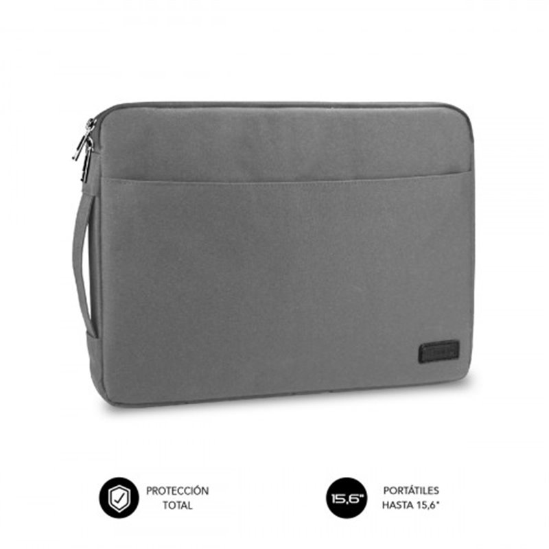 SUBBLIM Funda Ordenador Urban Laptop Sleeve 15,6" Grey