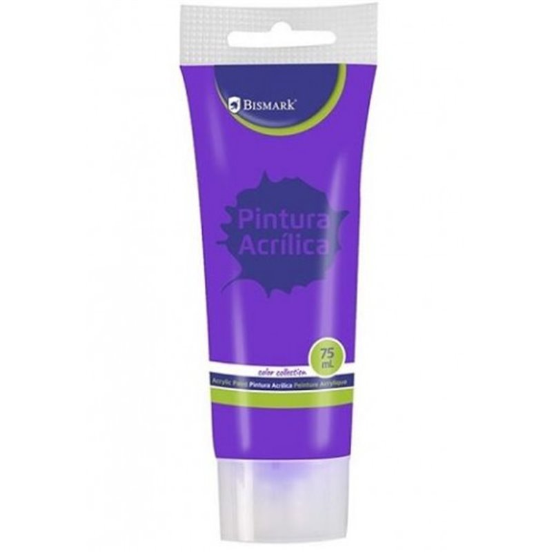 BOTE PINTURA ACRILICA 75 ML MORADO BISMARK 328524