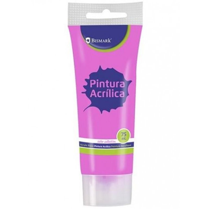 BOTE PINTURA ACRILICA 75 ML ROSA BISMARK 328523