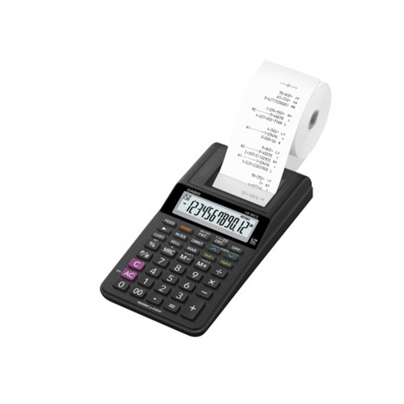 CALCULADORA IMPRESORA DE 12 DÍGITOS CASIO HR-8RCE