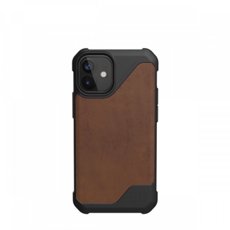 UAG APPLE  IPHONE 12 MINI METROPOLIS LT LEATHER BROWN