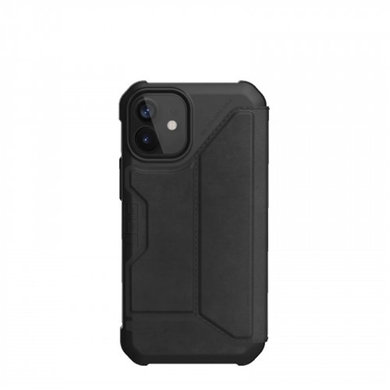 Urban Armor Gear Metropolis funda para teléfono móvil 13,7 cm (5.4") Folio Negro