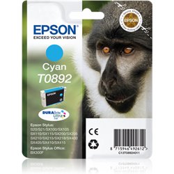 Epson Monkey Cartucho T0892 cian (etiqueta RF)