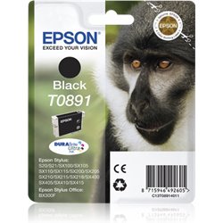 Epson Monkey Cartucho T0891 negro (etiqueta RF)