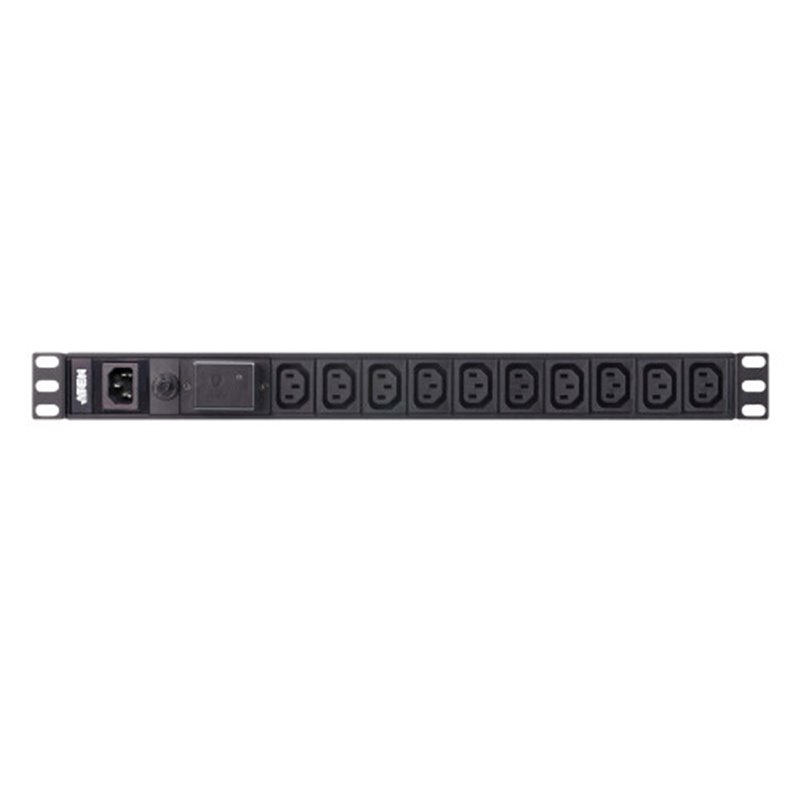 Aten PE0110SG unidad de distribución de energía (PDU) 10 salidas AC 1U Negro