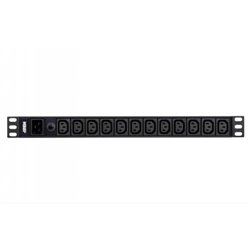 Aten PE0212G unidad de distribución de energía (PDU) 12 salidas AC 1U Negro