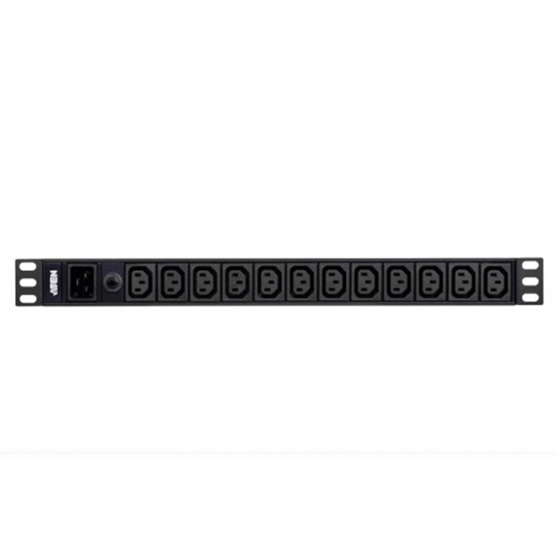 Aten PE0212G unidad de distribución de energía (PDU) 12 salidas AC 1U Negro