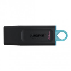 KINGSTON 64GB USB3.2 GEN 1 DATATRAVELER EXODIA (BLACK + TEAL)