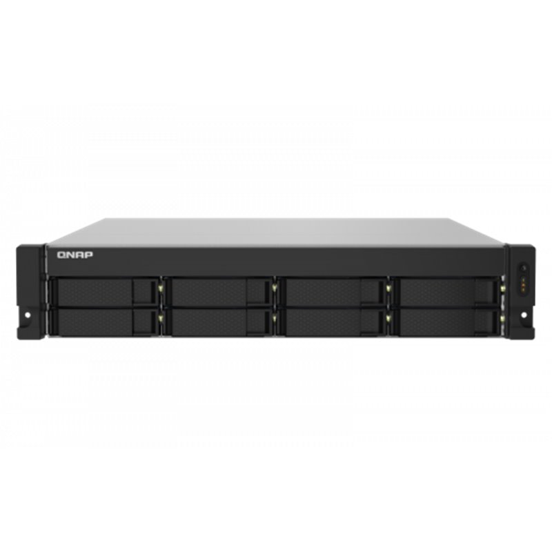 QNAP TS-832PXU NAS Bastidor (2U) Ethernet Aluminio, Negro AL324