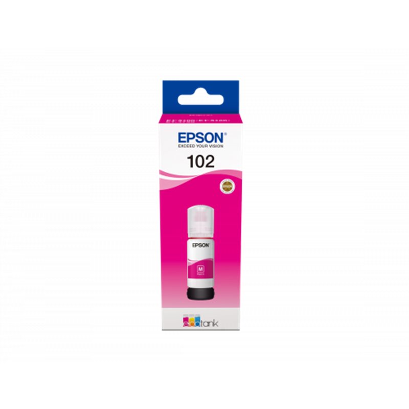 Epson 102 EcoTank Magenta ink bottle