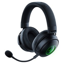 Razer Kraken V3 Pro Auriculares Inalámbrico y alámbrico Banda para cuello Juego USB tipo A Negro