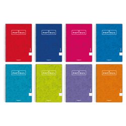 CUADERNO TAPA CONTRACOLADA UNICLASIC FOLIO 80 HOJAS 90GR. 4X4 COLORES SURTIDOS PAPYRUS 88441099