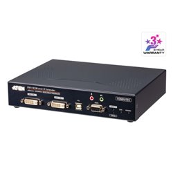 ATEN Transmisor KVM por IP DVI-I dual display USB