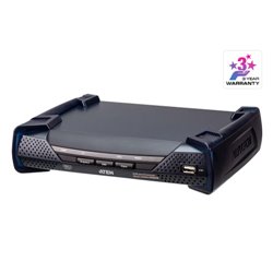 ATEN Receptor KVM por IP DVI-I dual display USB