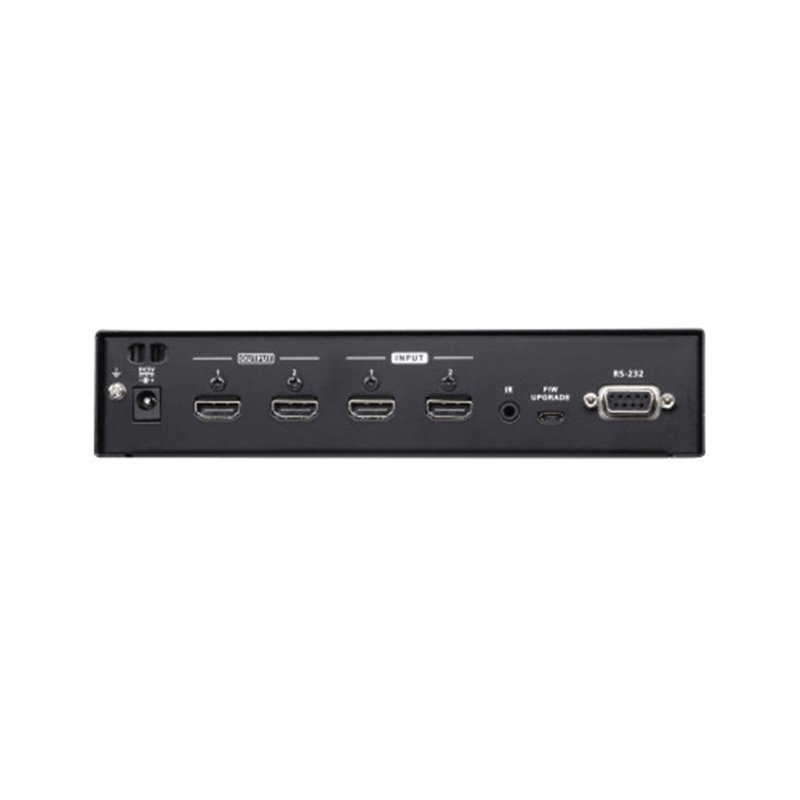 Aten VM0202H interruptor KVM Montaje en rack Negro